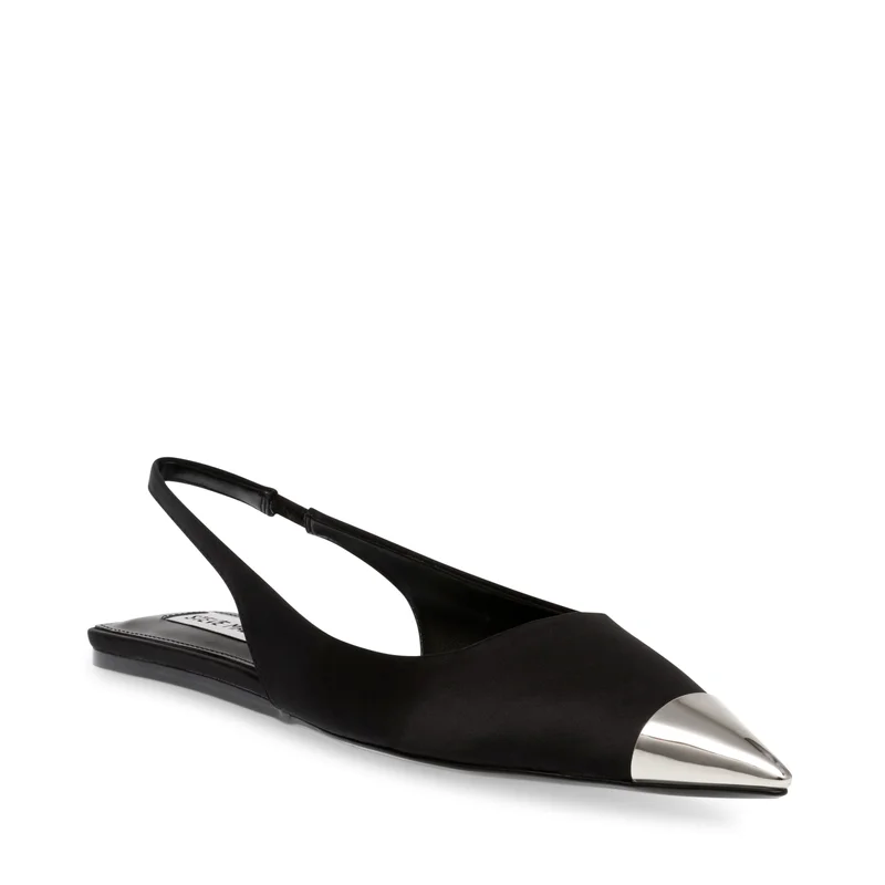 ستيف مادن Steve madden centric black/silver women's shoes